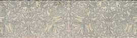 Бордюр Marmi Imperiali Sipario Silver Listello 15x90