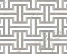 Керамогранит Marshy White Decore 2 Glossy 60x120