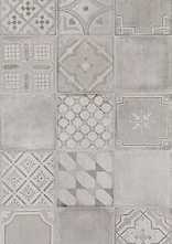 Плитка Materika Decoro Cementine Grigio 40x120