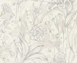 Плитка Melia white flower 30,8x60,8