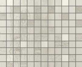Мозаика Metal 2.0 White Lappato Mosaico 2,5х2,5