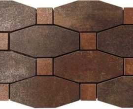 Мозаика Metal Titanium Lappato Mosaico Blend