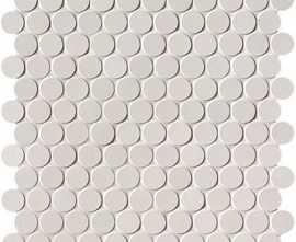 Мозаика Milano & Floor Bianco Round Mosaico Matt 2,2х2,2