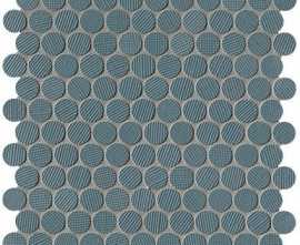 Мозаика Milano & Wall Blue Mosaico Round 2,2х2,2