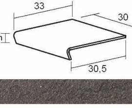 Ступень Mineral Chrom Brown Gradone Naturale 30x33