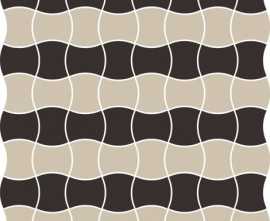 Мозаика Modernizm Nero Mozaika Mix B 3,6х4,4