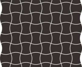 Мозаика Modernizm Nero Mozaika 3,6x4, 3,6х4,4
