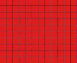 Мозаика Nordic Red Mosaico 2,5х2,5