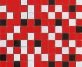 Мозаика Nordic Mix Red Mosaico 2,5х2,5