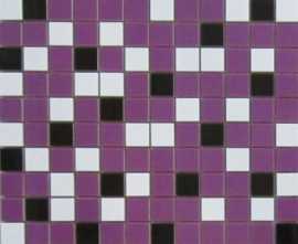 Мозаика Nordic Mix Purple Mosaico 2,5х2,5