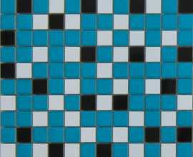 Мозаика Nordic Mix Blue Mosaico 2,5х2,5