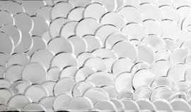 Декор Nordic Silver Shell 29,75x89,46