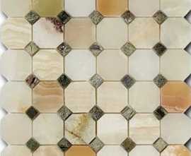Мозаика Octagon Pattern Verde Onix/Rain Forest Green 1,5х1,5 4,9х4,9