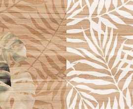 Плитка Organic коричневый узор 20x40