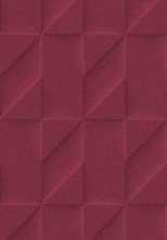 Плитка Outfit Struttura Tetris 3D Red 25x76