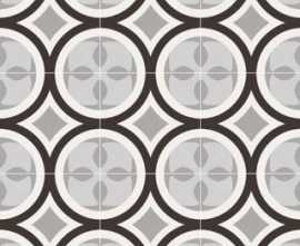 Керамогранит Patchwork Black&White 1 20x20