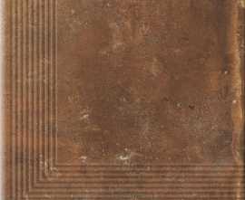 Ступень Piatto red наружная 30x30
