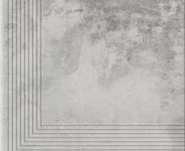 Ступень Piatto gris наружная 30x30
