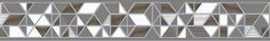 Бордюр Polaris напольный серый 5x59,8
