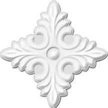 Декор Prelude Вставка Arpeggio White Rosette Glossy Rec 6x6