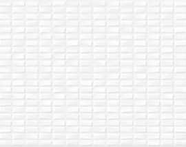 Плитка Pudra Мозаика белый рельеф 20x44