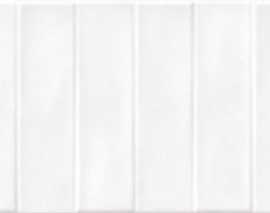 Плитка Pudra Кирпич белый рельеф 20x44