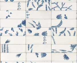 Керамогранит Rice Bianco Decoro Leaf Lux 5x15