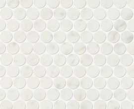 Мозаика Roma Diamond Carrara Round Mosaico 2,2х2,2