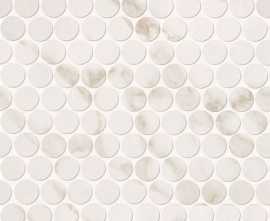 Мозаика Roma Diamond Calacatta Round Mosaico 2,2х2,2