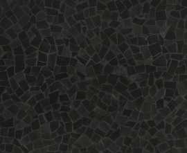 Керамогранит Roma Diamond Frammenti Black 75x75
