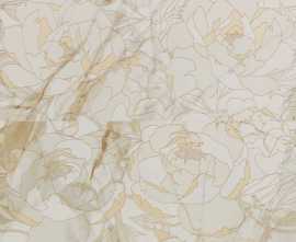 Панно Roma Gold Rose Calacatta Oro Inserto Mix 2 100x120