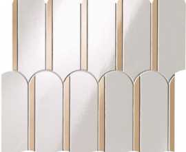 Мозаика Roma Gold Onice Neve/Onice Miele Mosaico Archs