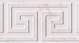 Бордюр Roma Greca Calacatta Listello 8x25
