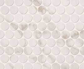 Мозаика Roma Calacatta Round Mosaico