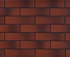 Фасадная плитка Rot elewacyjna gladka cieniowana 6,5x24,5
