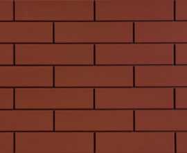 Фасадная плитка Rot elewacyjna gladka 6,5x24,5