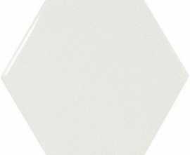 Плитка Scale Hexagon White 10,7x12,4