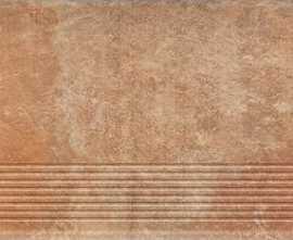 Ступень Scandiano Rosso Stopnica Prosta 30x60