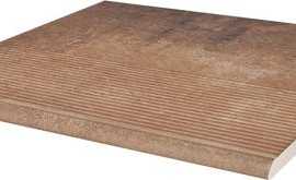 Ступень Scandiano Rosso Stopnica Prosta 30x30