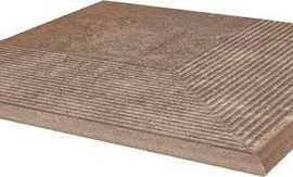 Ступень Scandiano Rosso Stopnica Narozna 30x30