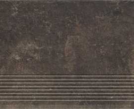 Ступень Scandiano Brown Stopnica Prosta 30x60