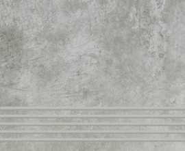 Ступень Scratch Grys Stopnica Prosta Nacinana Mat 29,8x59,8