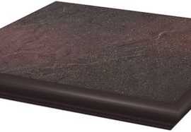 Ступень Semir Rosa с капиносом угловая 33x33