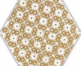 Декор Shiny Lines Gold Heksagon Inserto D 1 17,1x19,8
