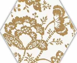 Декор Shiny Lines Gold Heksagon Inserto C 17,1x19,8
