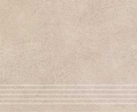 Ступень Silkdust Light Beige Stopnica Prosta Mat 29,8x59,8