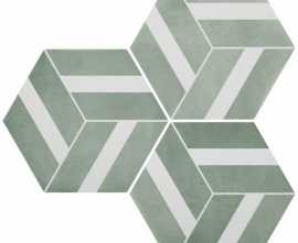 Керамогранит SIX Cementine Bari Aqua 23x27