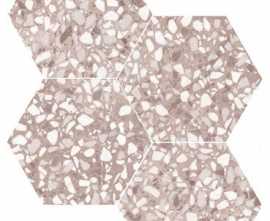 Керамогранит SIX Terazzo Rose 23x27