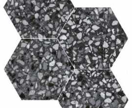 Керамогранит SIX Terazzo Black 23x27