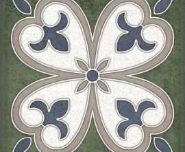 Декор Smalto Decor 4 verde 15x15